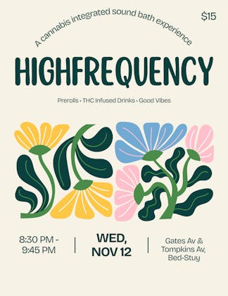 HIGHFREQUENCY event banner