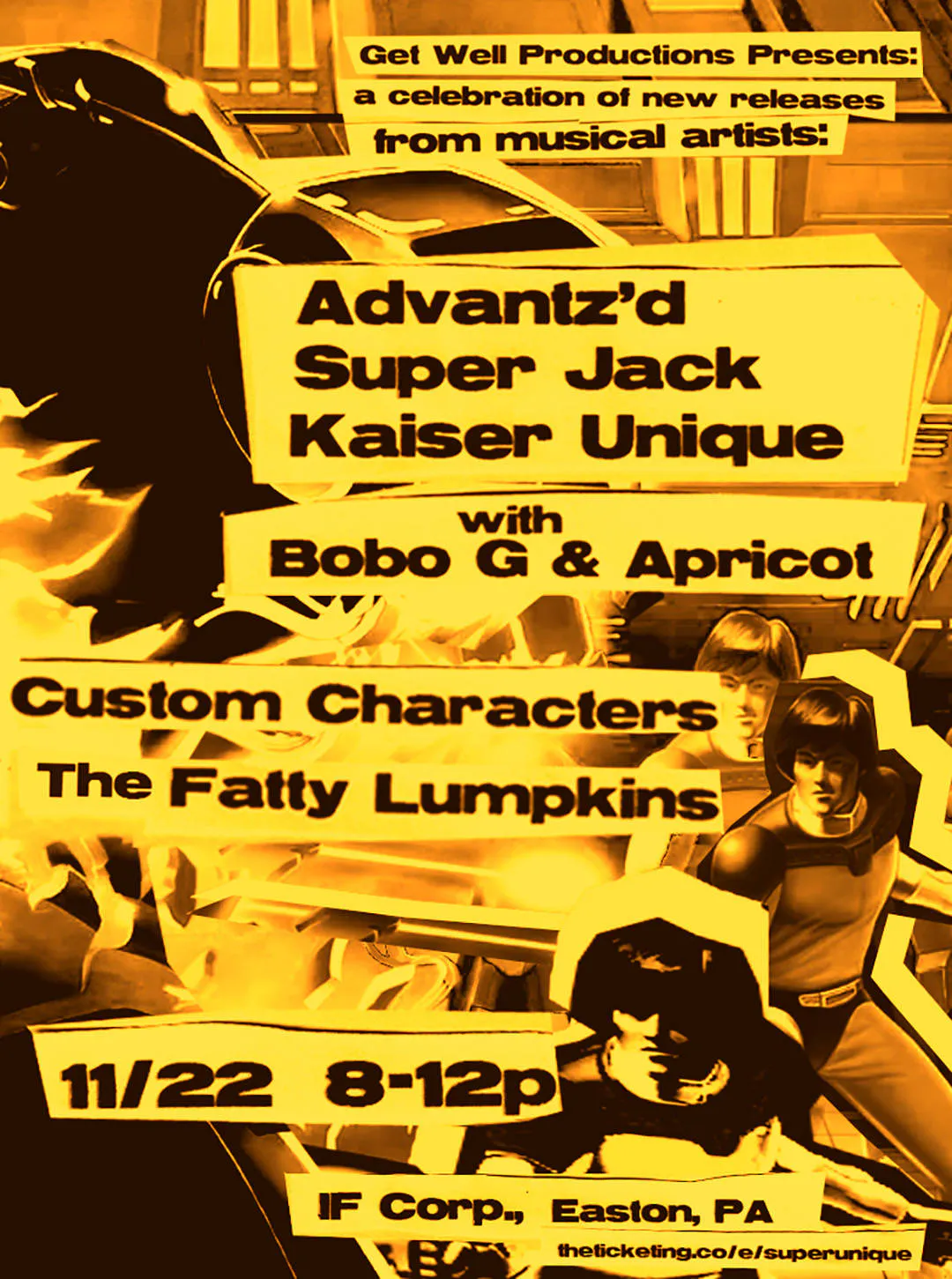 Release Celebration w/ Advantz'd, Super Jack, Kaiser Unique event banner