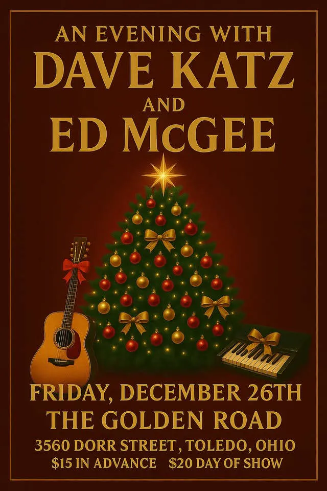 An Evening With Dave Katz & Ed McGee event banner