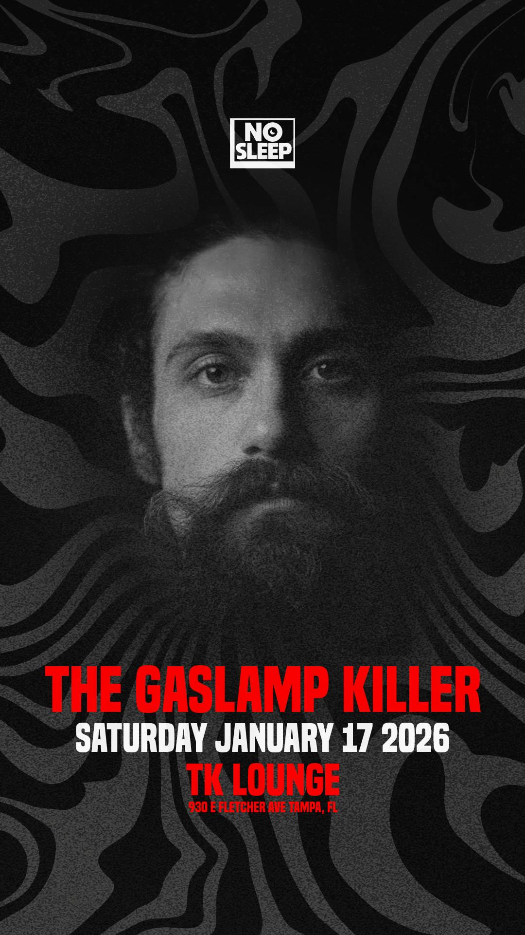 The Gaslamp Killer @ TK Lounge event banner