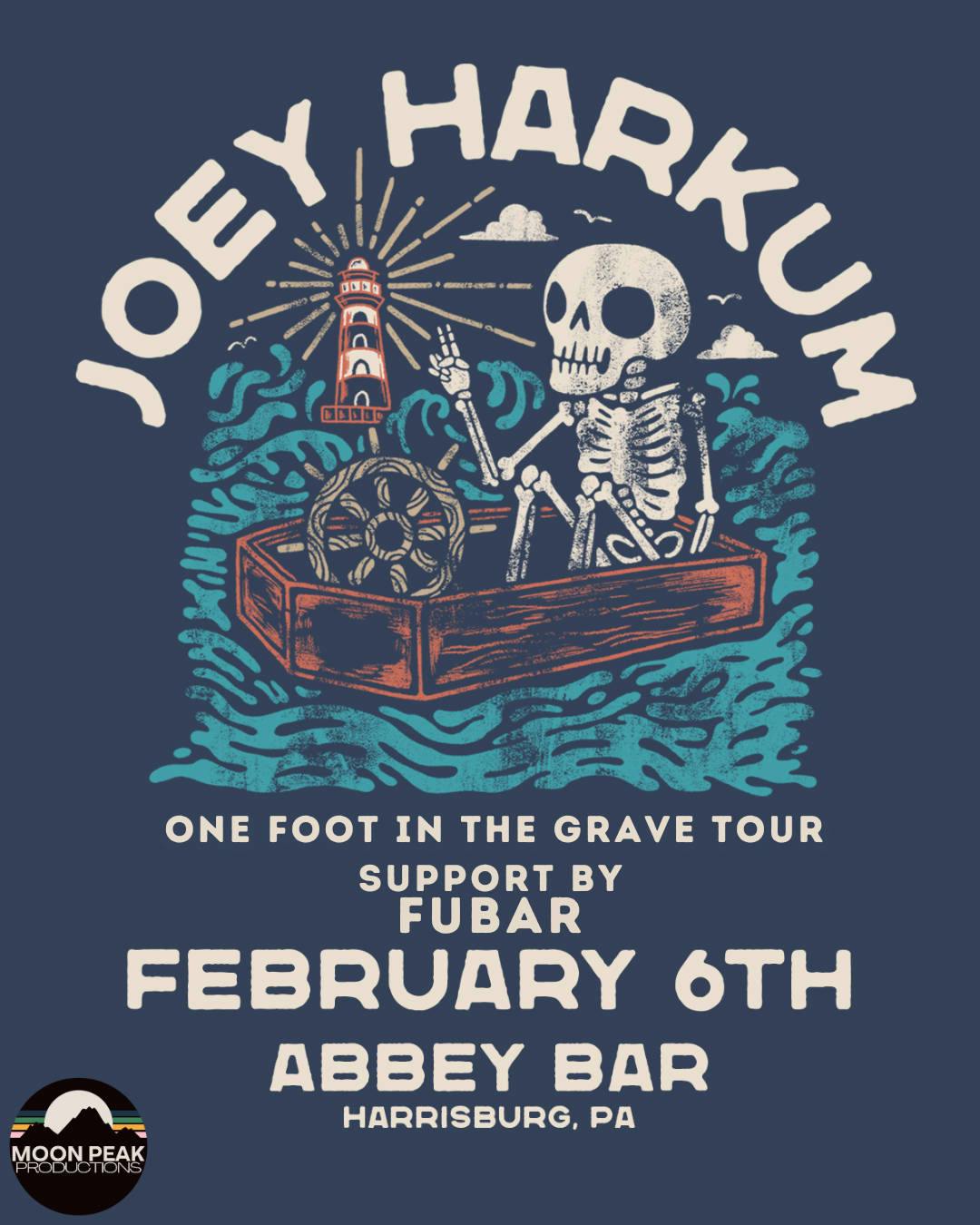 Joey Harkum Live at The Abbey Bar event banner