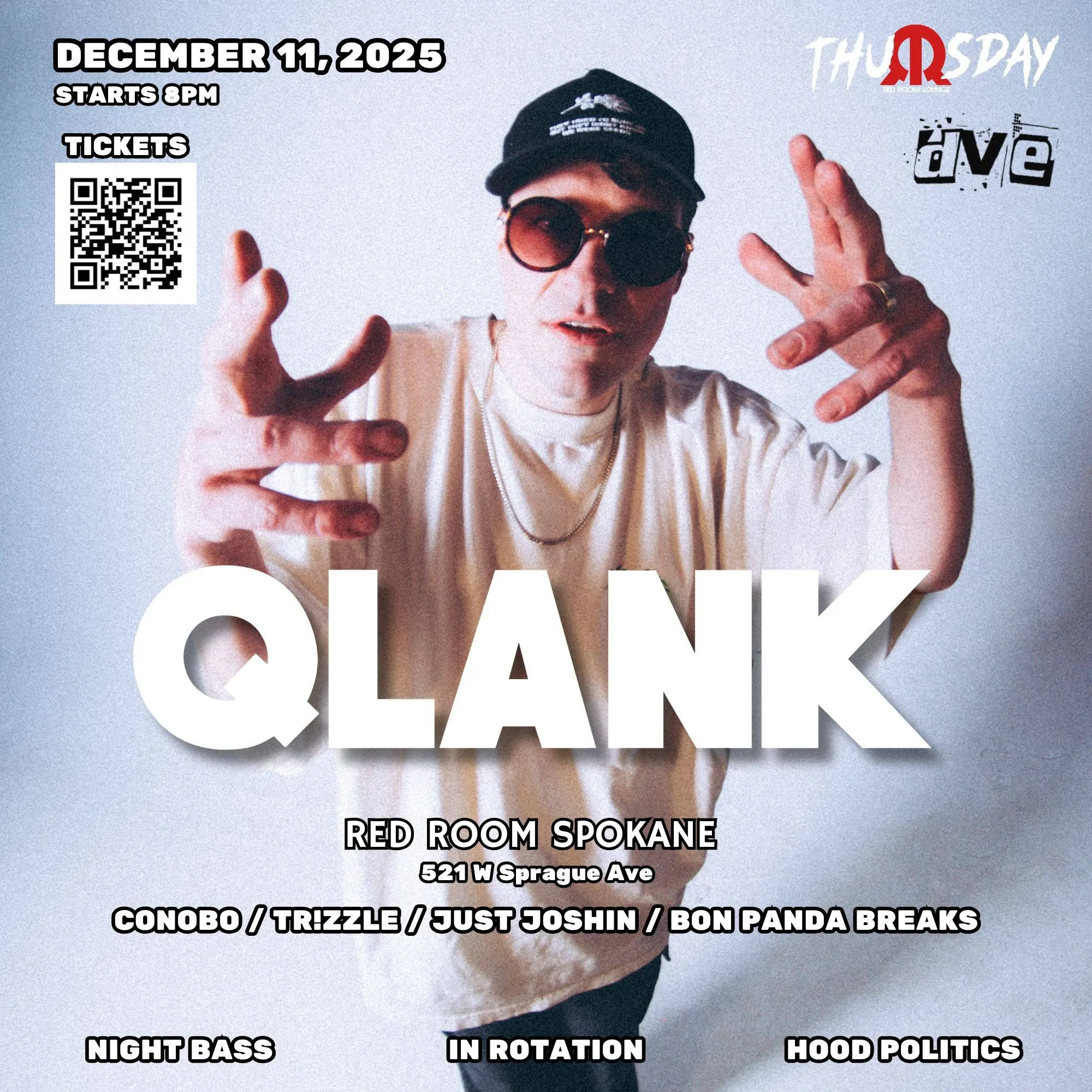 ThuRRsday: QLANK 12/11 event banner