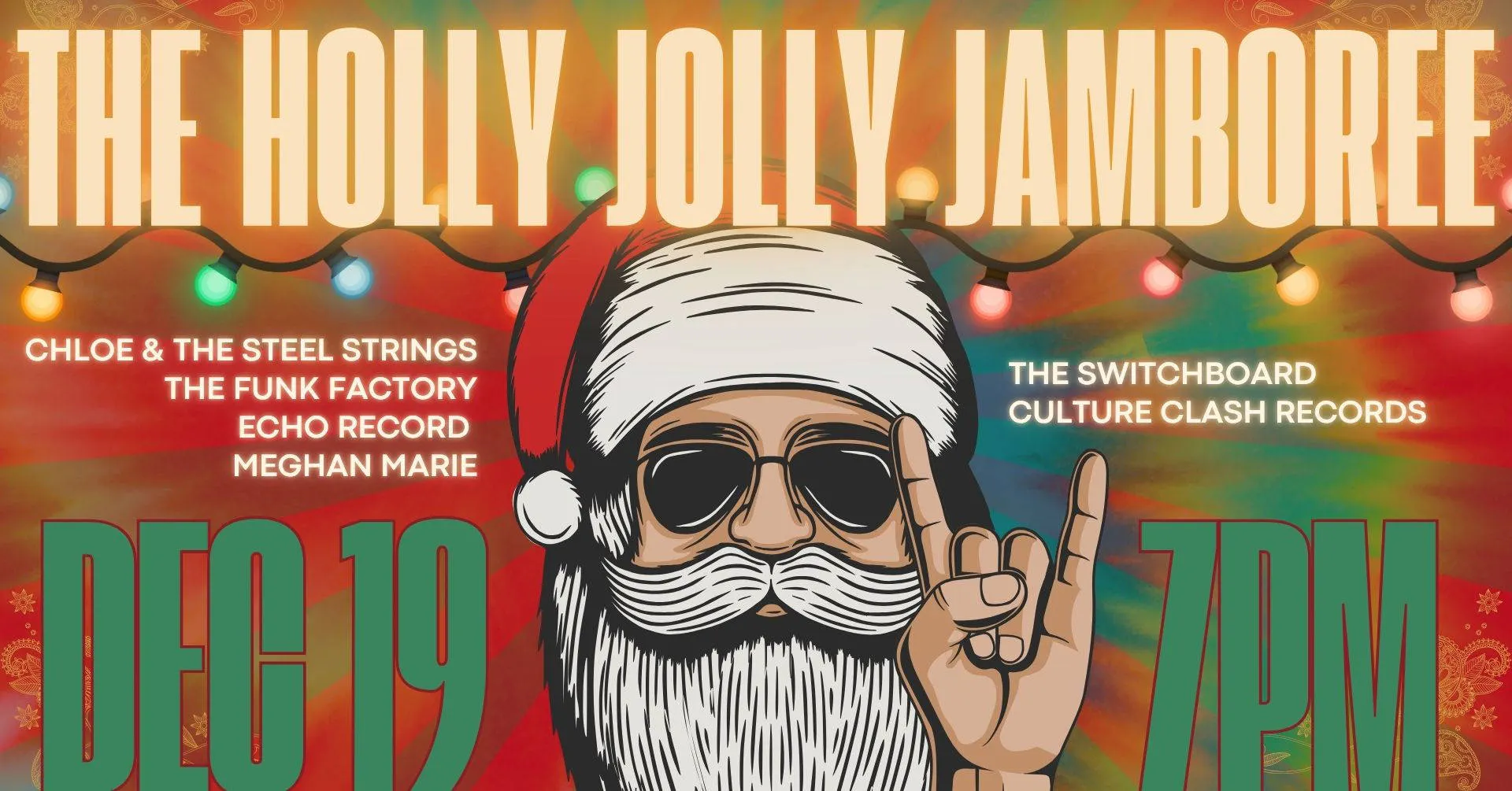 🎄✨The 4th Annual Holly Jolly Jamboree!✨🎄 event banner