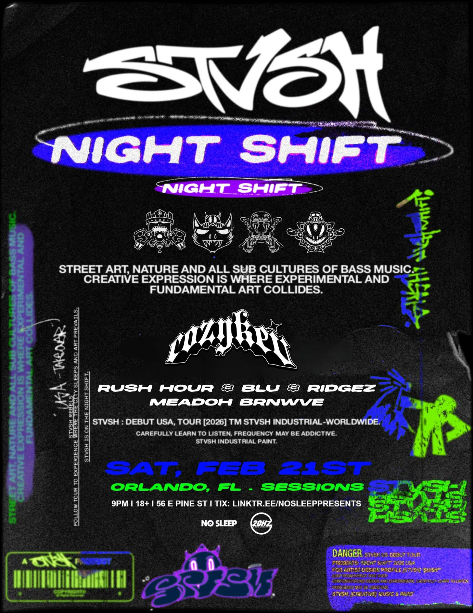 STVSH @ Sessions event banner