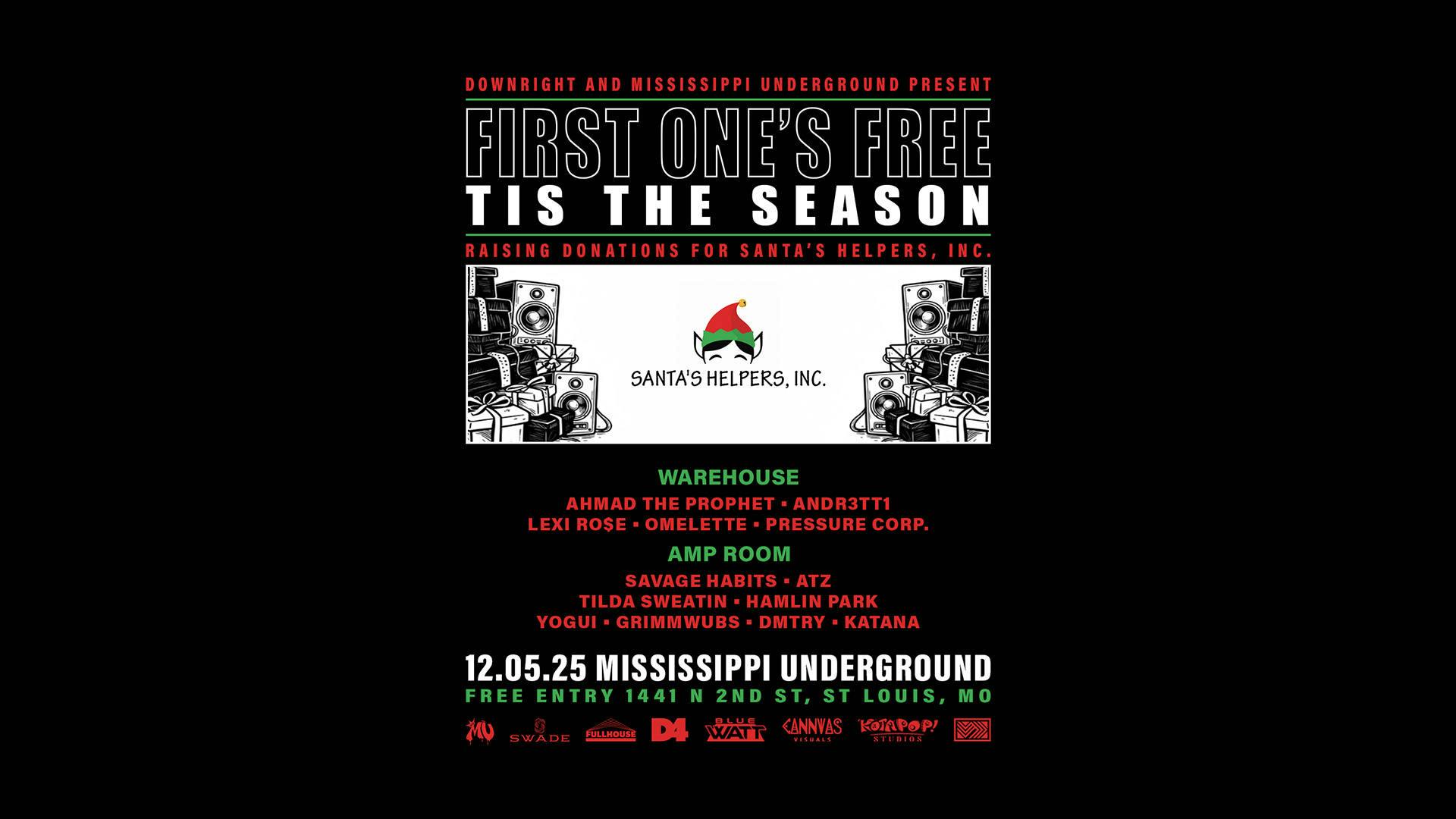 First One's Free: Tis The Season event banner