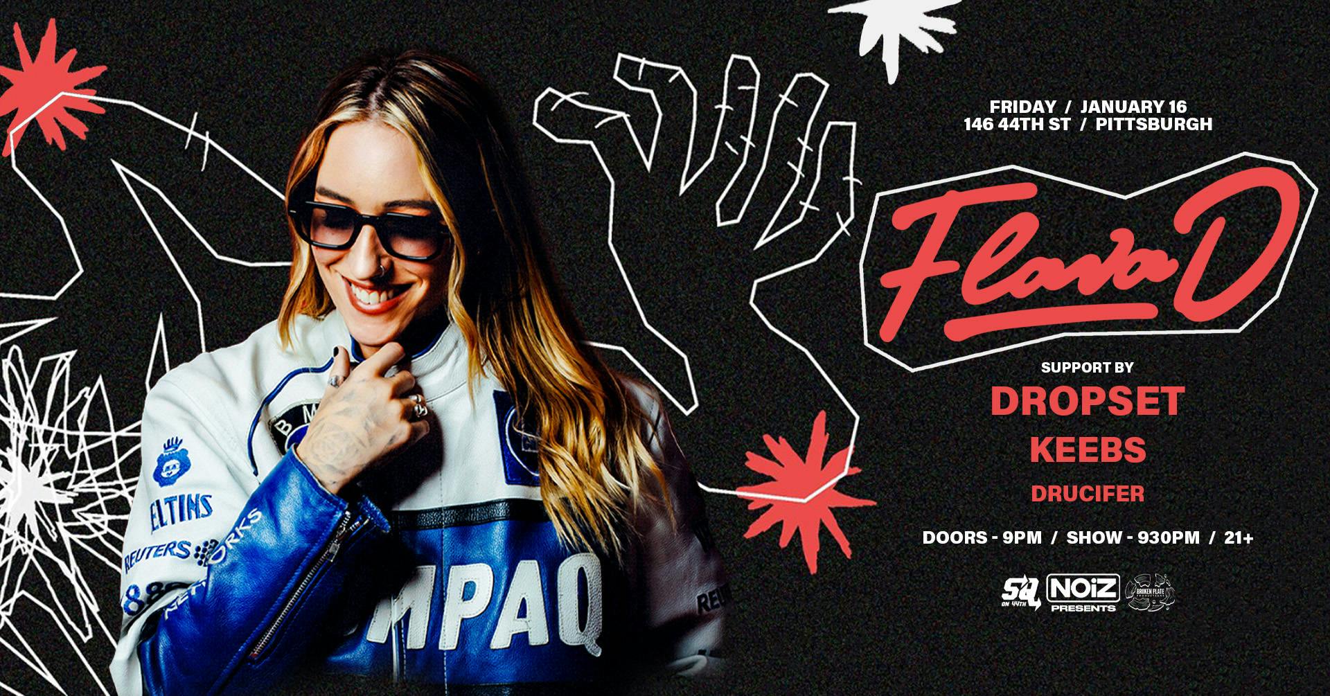 Flava D event banner