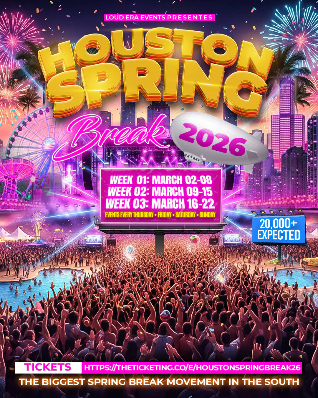 All Events for Houston Spring Break event banner