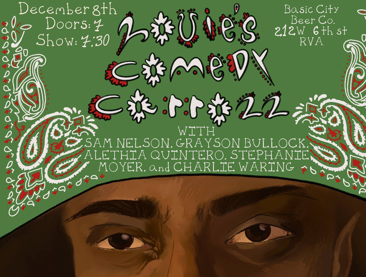 Doorknob Comedy Presents: Louie’s Comedy Carroll event banner