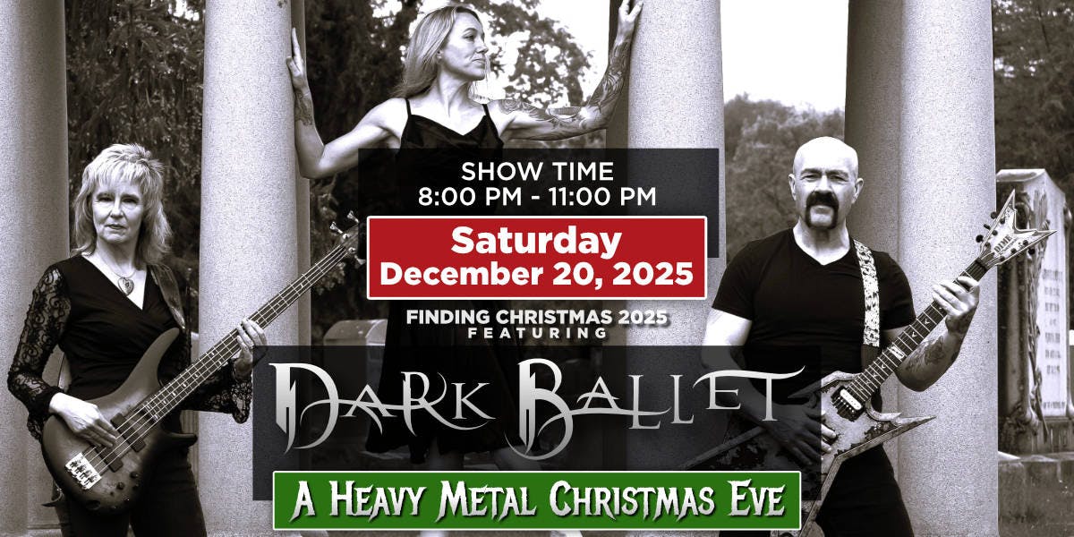 Finding Christmas with Dark Ballet and Peak Music - Putnam Place Saturday, December 20th event banner