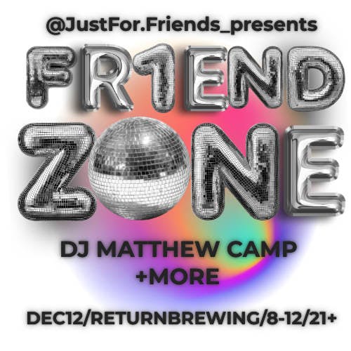 FRIEND ZONE event banner