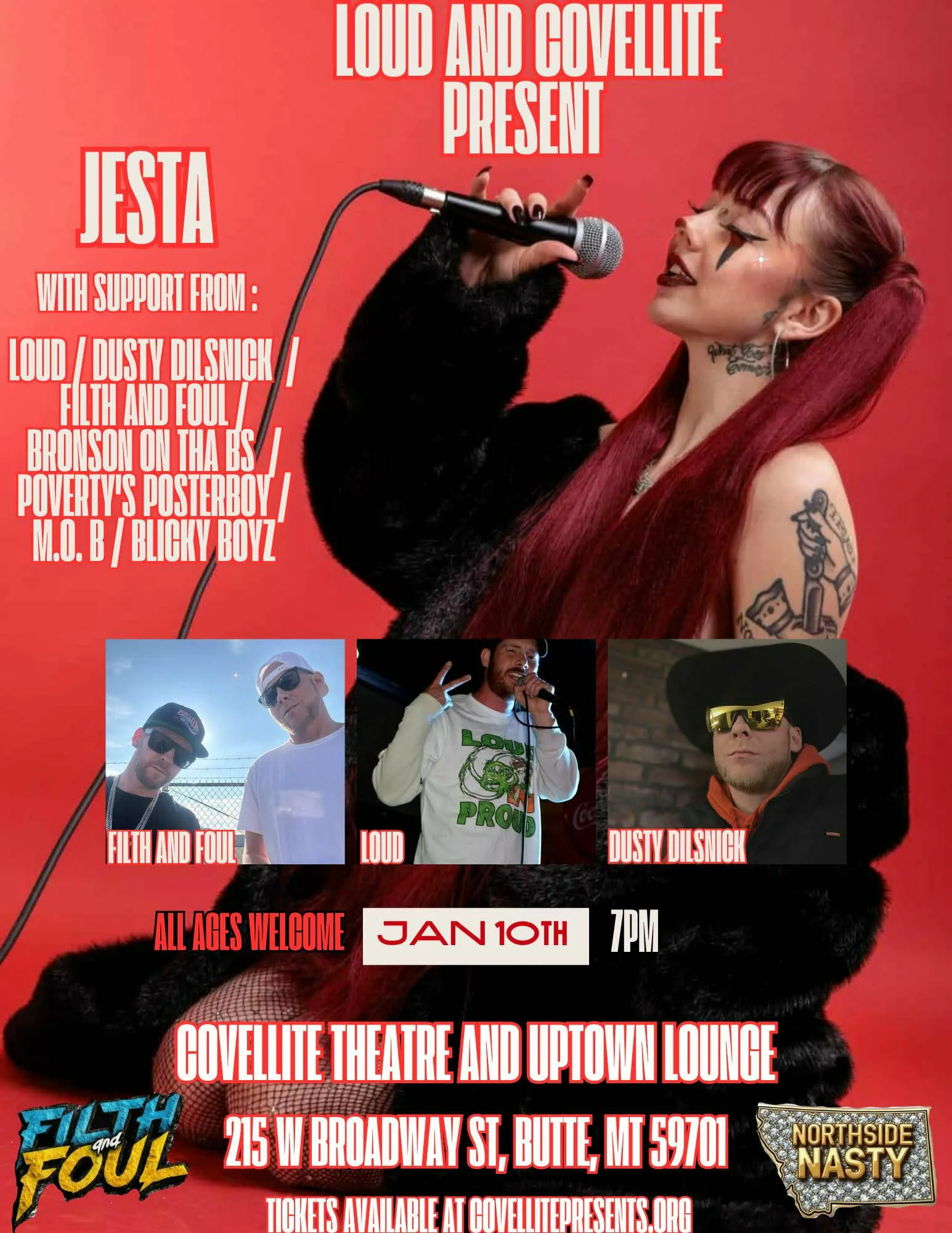 Northside Nasty Rap Showcase event banner