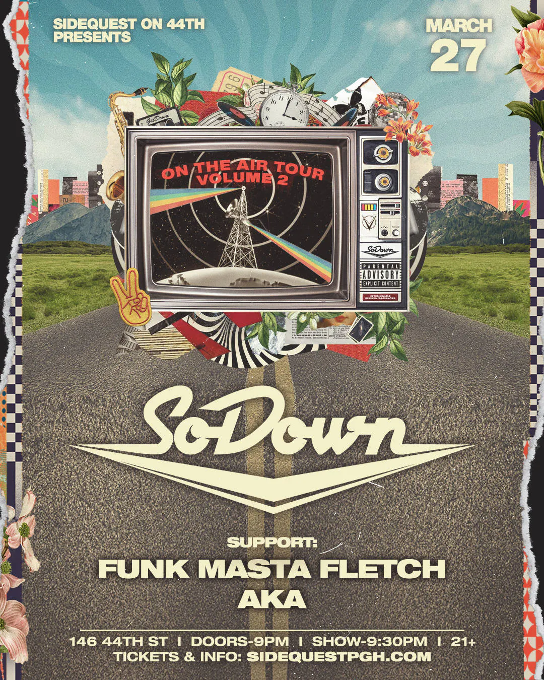 SoDown - On The Air Vol. II Tour event banner