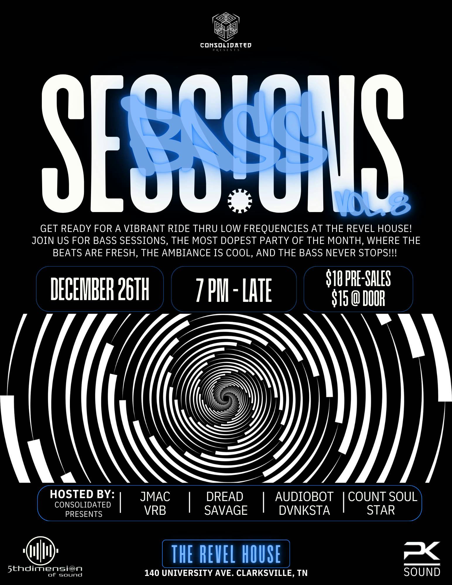 Bass Sessions Vol.8 event banner