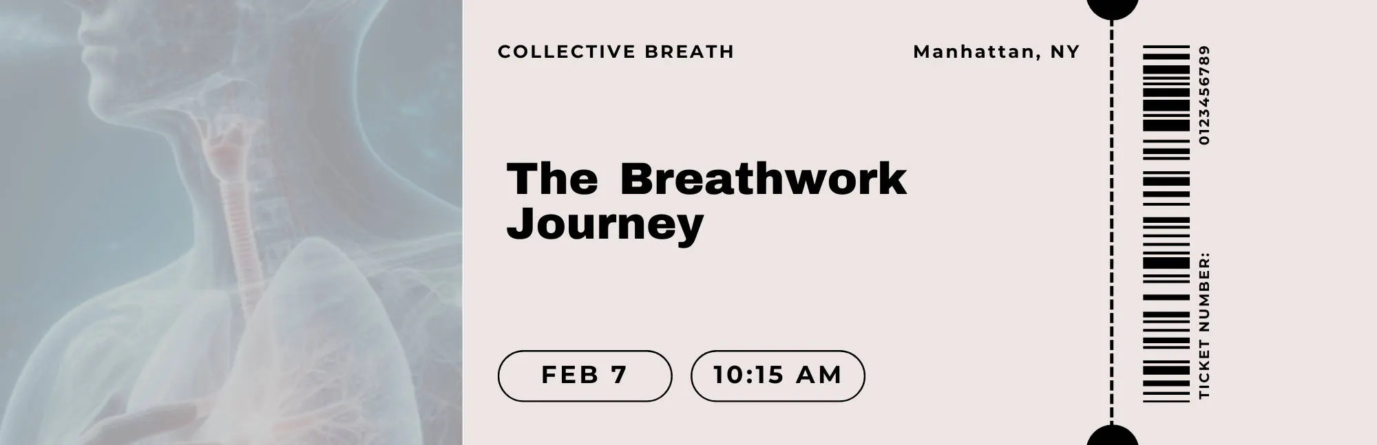 The Breathwork Journey event banner