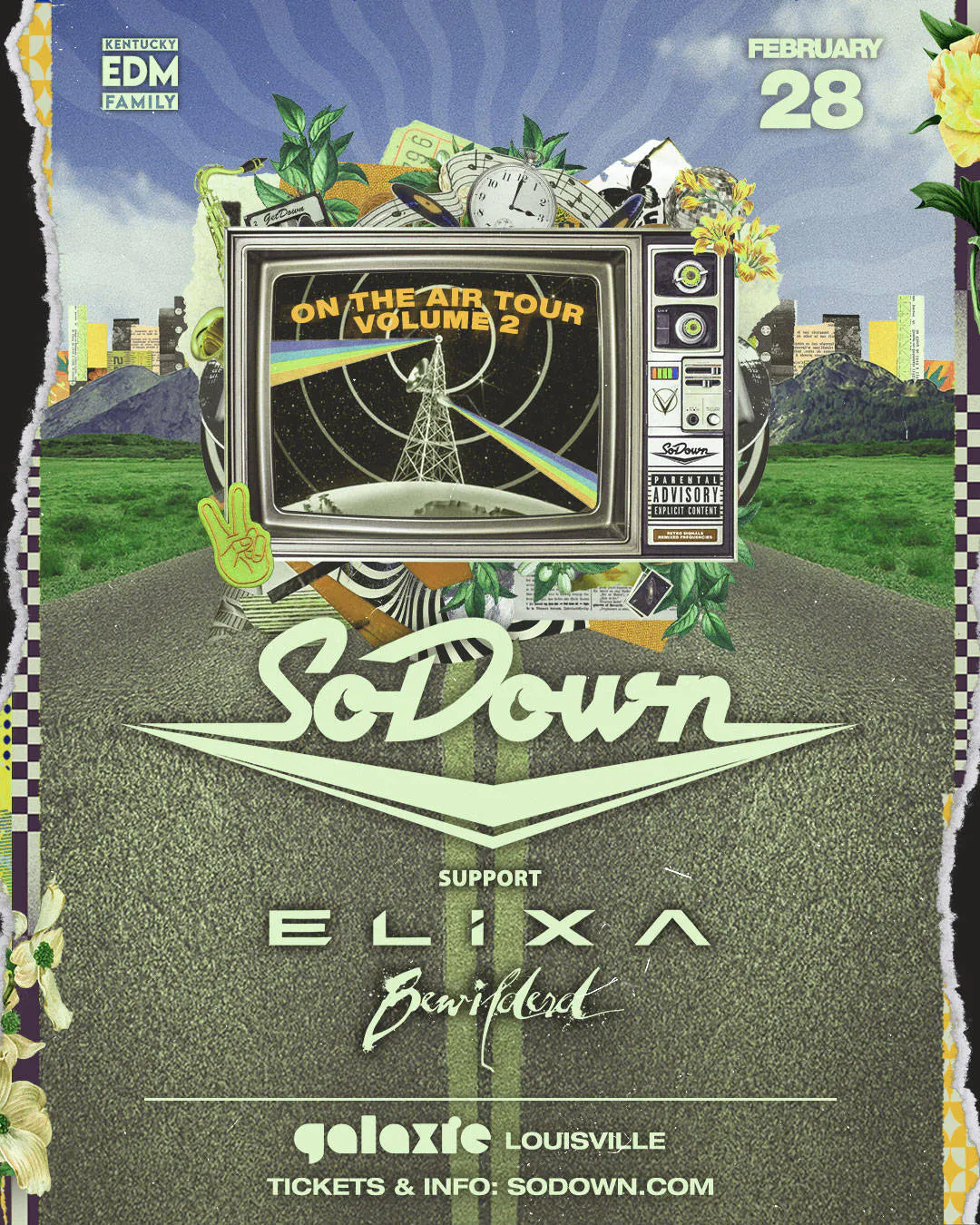 SoDown: On The Air Tour at Galaxie - Louisville event banner