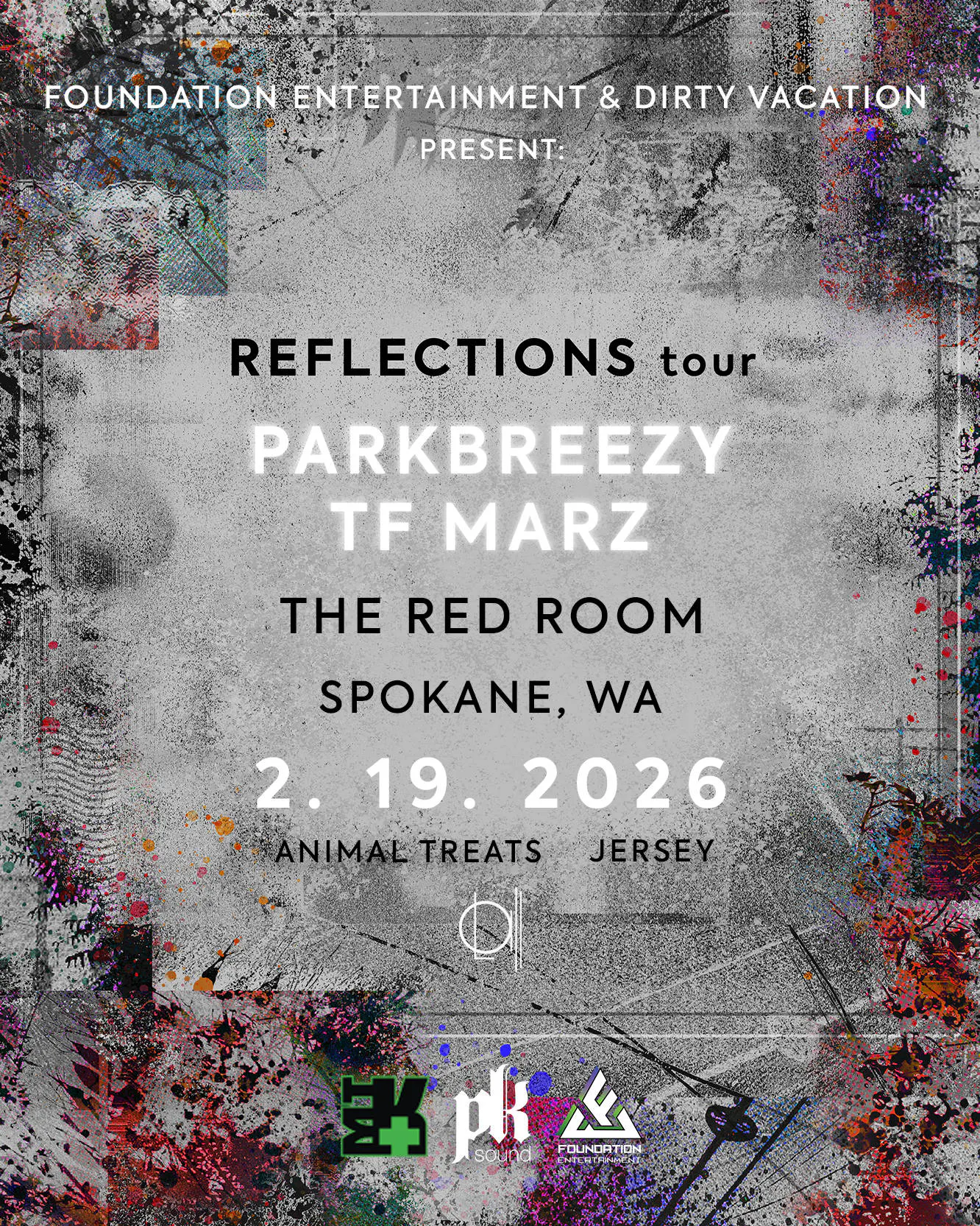 Reflections Tour - TF MARZ &  PARKBREEZY event banner