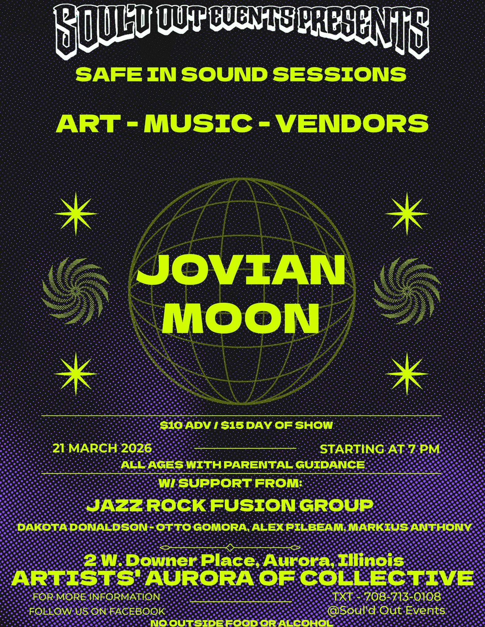 Jovian Moon (Jazz) + Jazz-Rock Group event banner