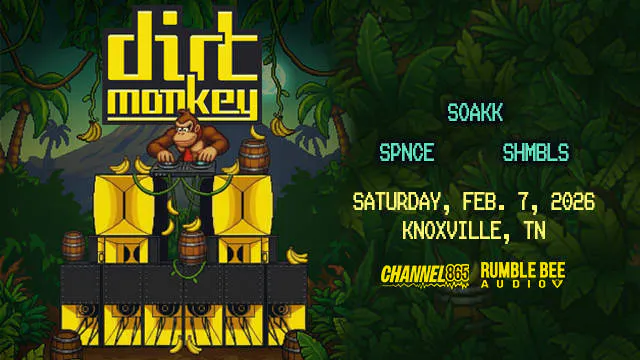 Dirt Monkey at Barrelhouse Knoxville event banner