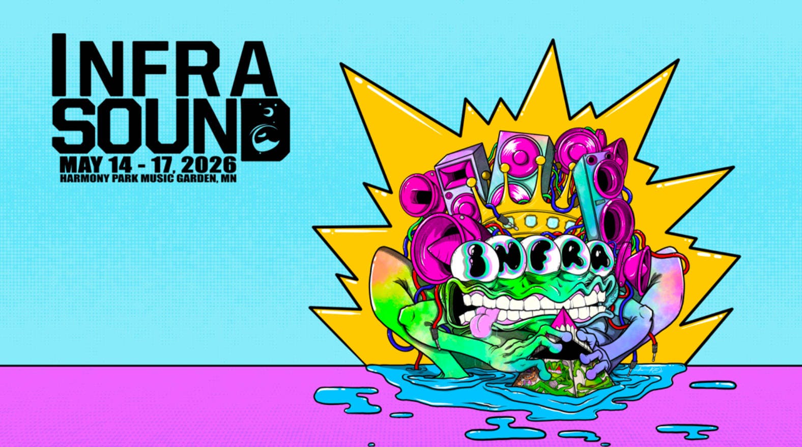 Infrasound Festival 2026 event banner