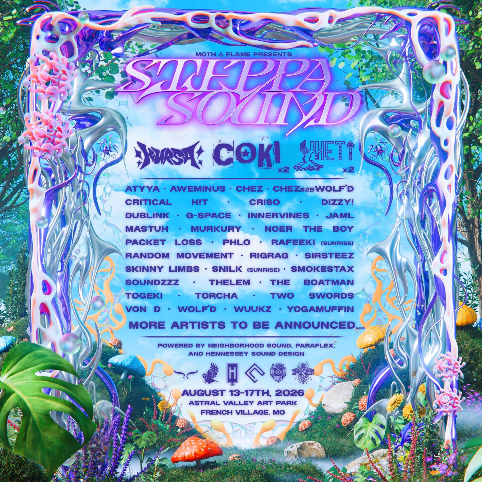 Steppa Sound event banner