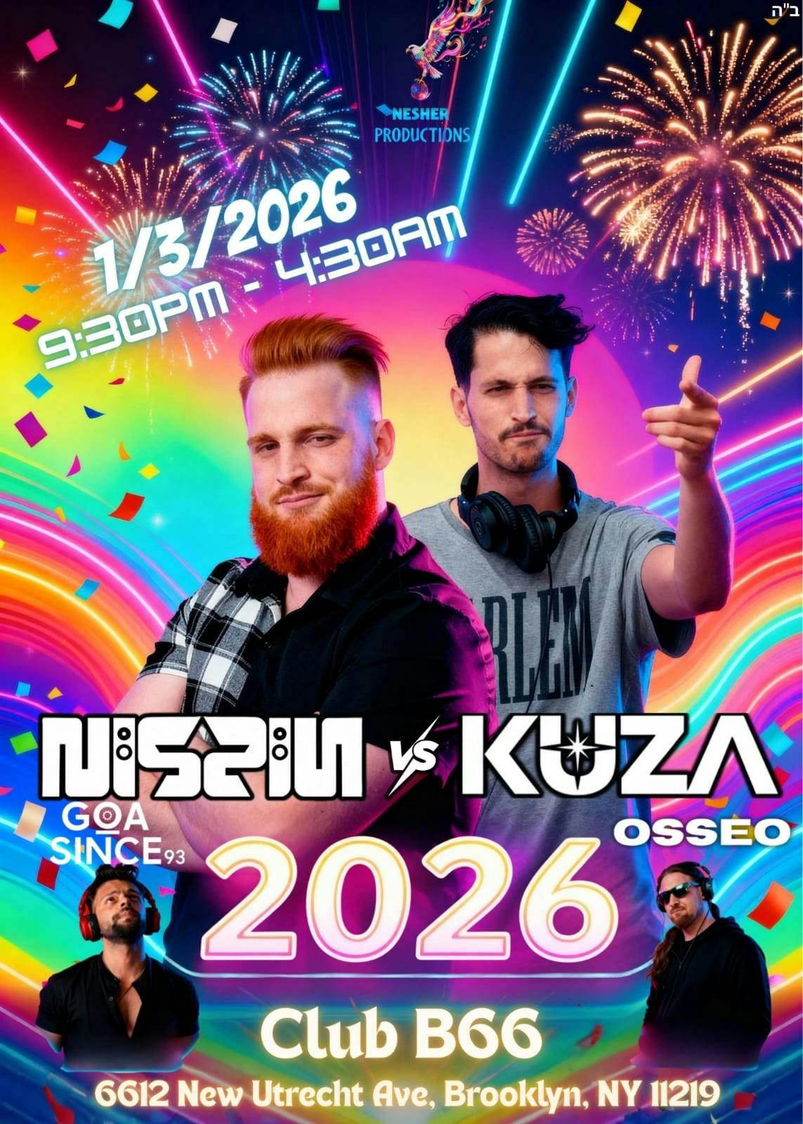 NISSIN VS KUZA event banner