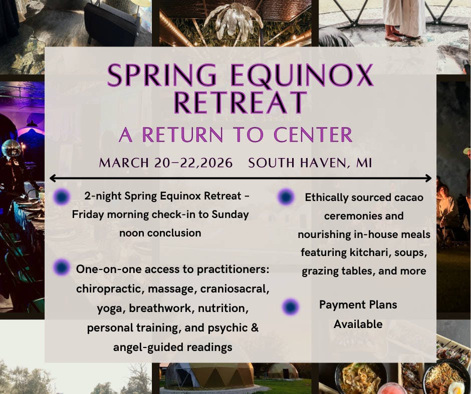 Spring Equinox Retreat event banner