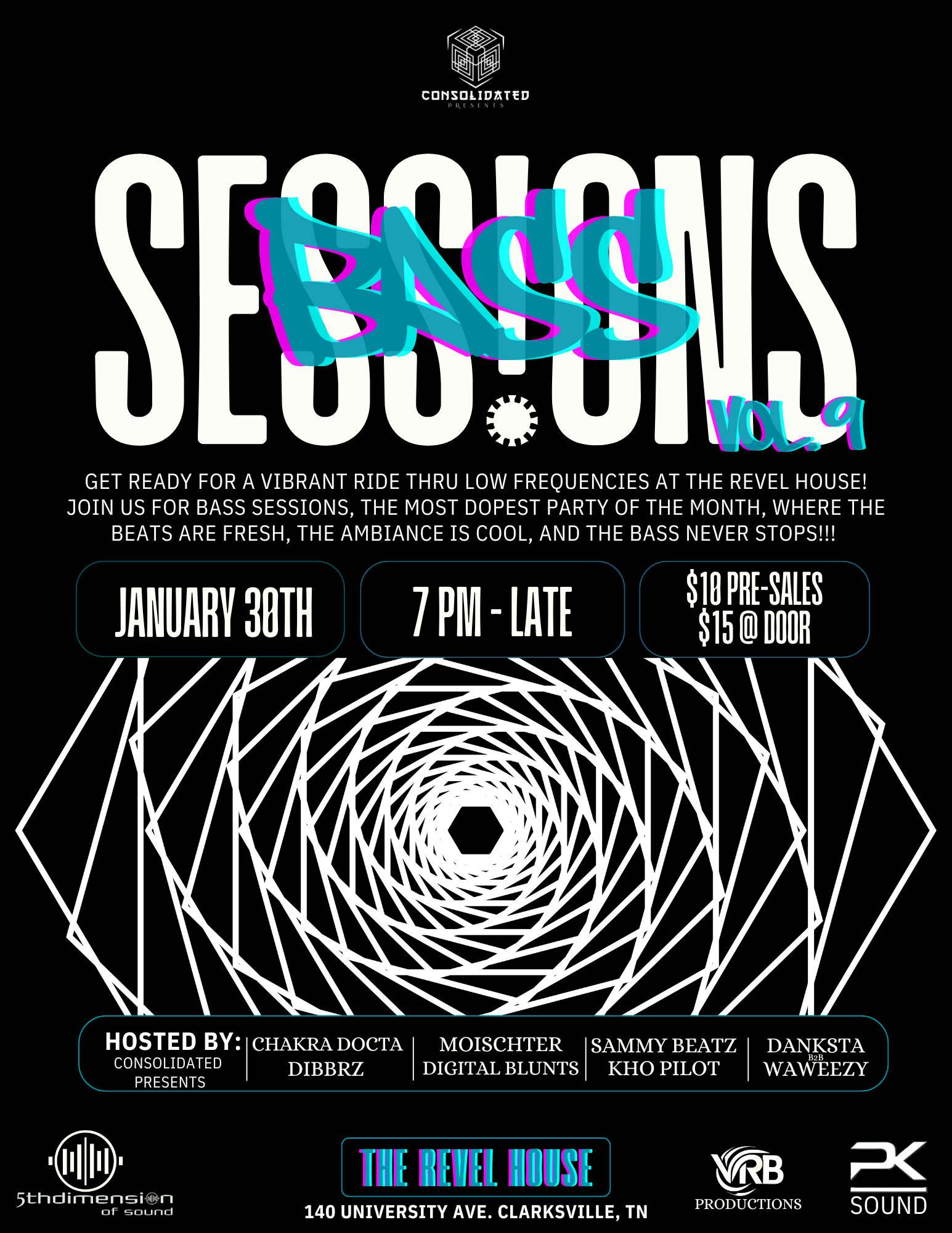 Bass Sessions Vol. 9 event banner
