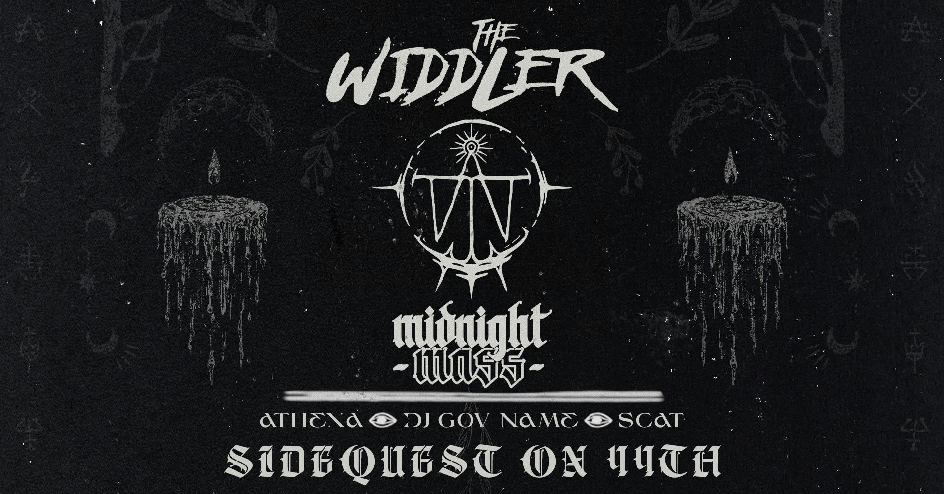 The Widdler: Midnight Mass Tour event banner
