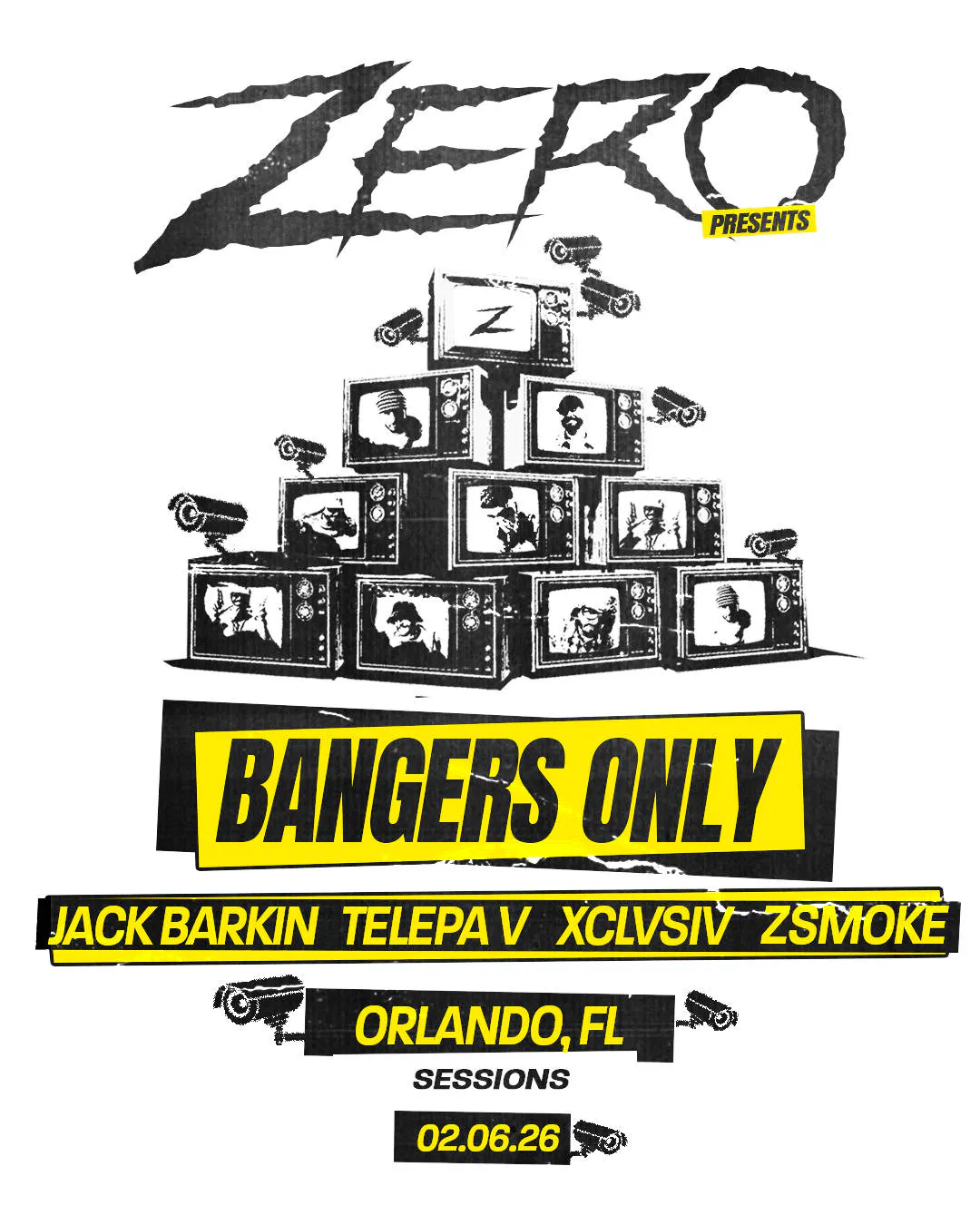 ZERO @ SESSIONS event banner