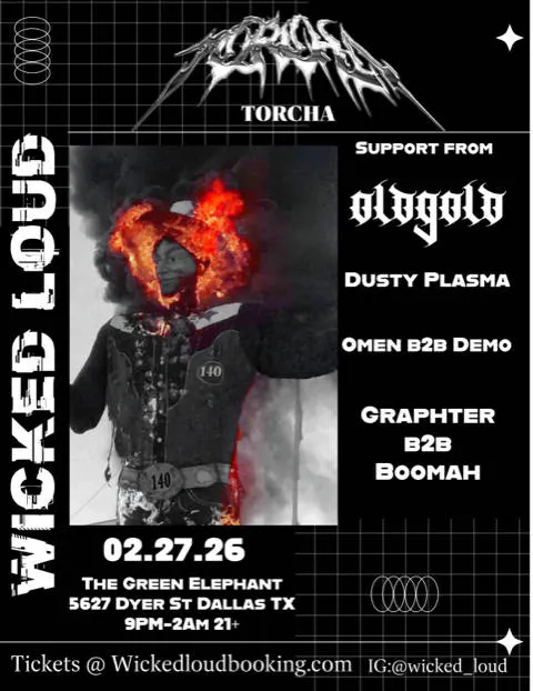 Wicked Loud Presents Torcha event banner