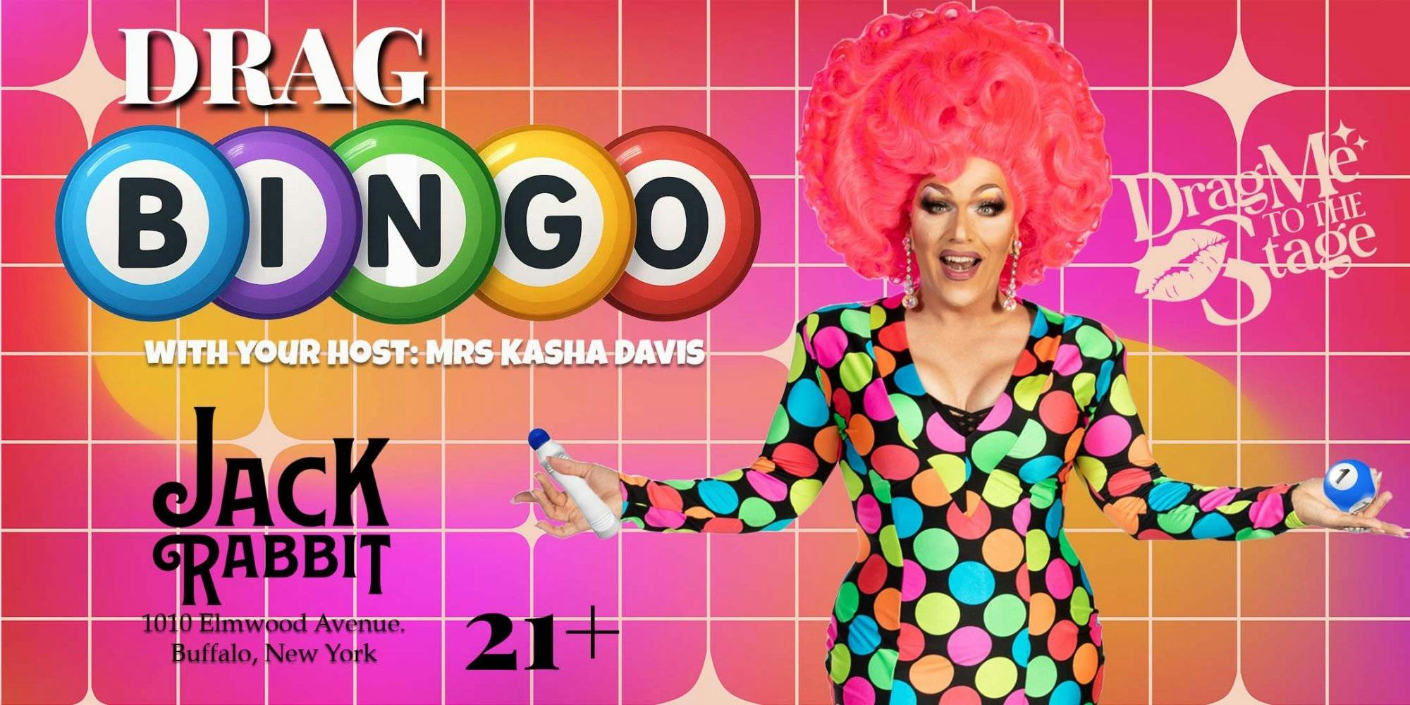 Bills vs. Sabres Drag Bingo event banner