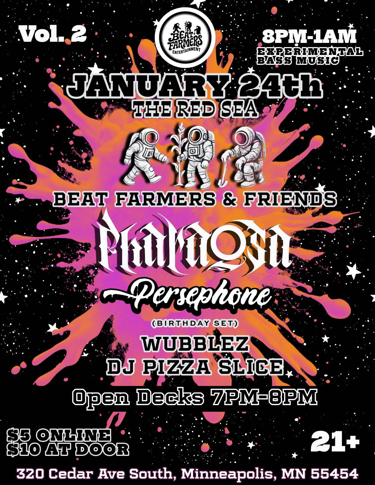 Beat Farmers & Friends Vol. 2 Featuring: Pharaosa event banner