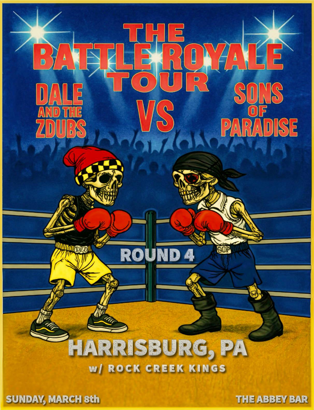 Dale and the Zdubs & Sons of Paradise at The Abbey Bar | Harrisburg PA event banner