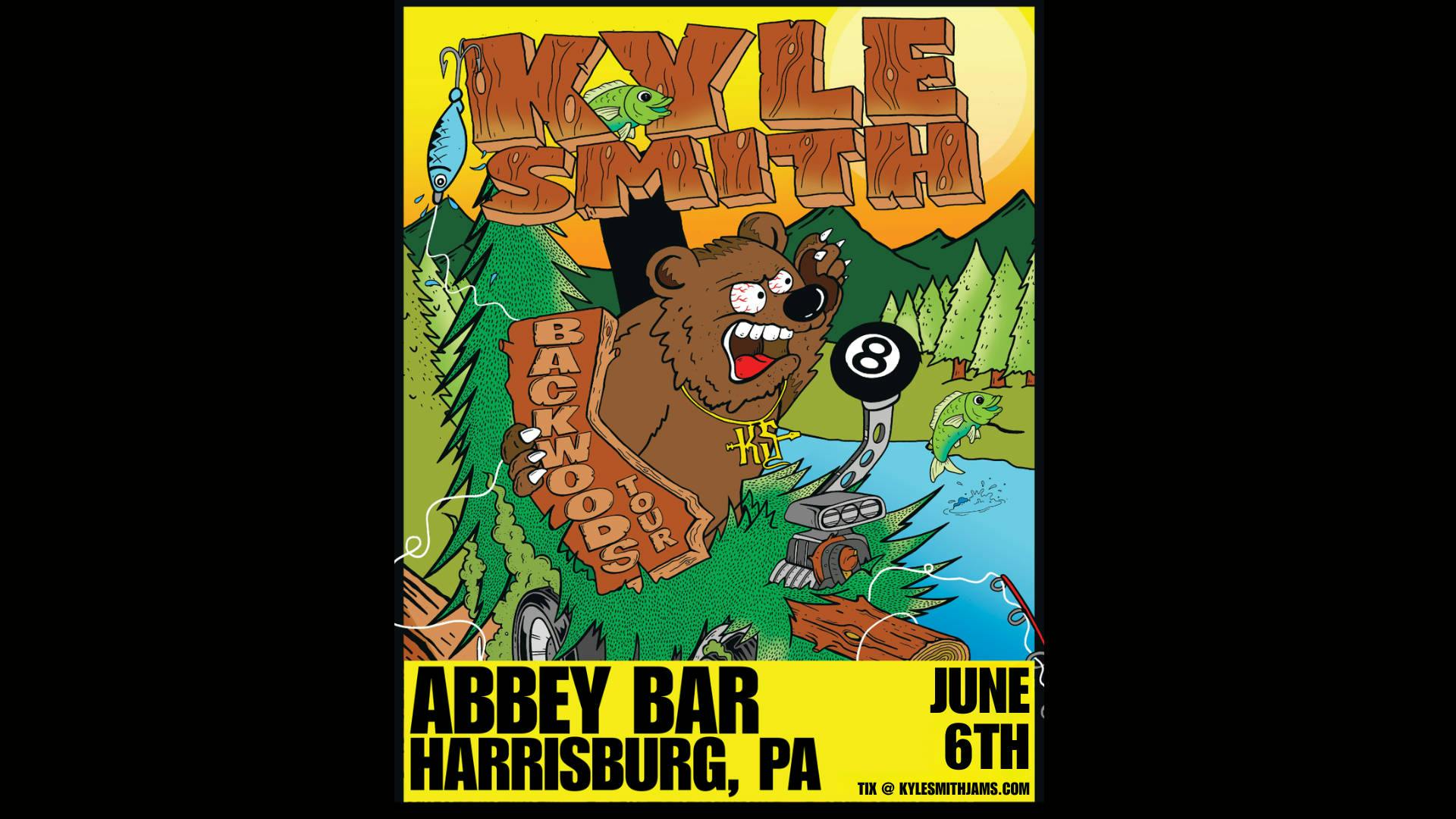 Kyle Smith at The Abbey Bar | Harrisburg PA event banner