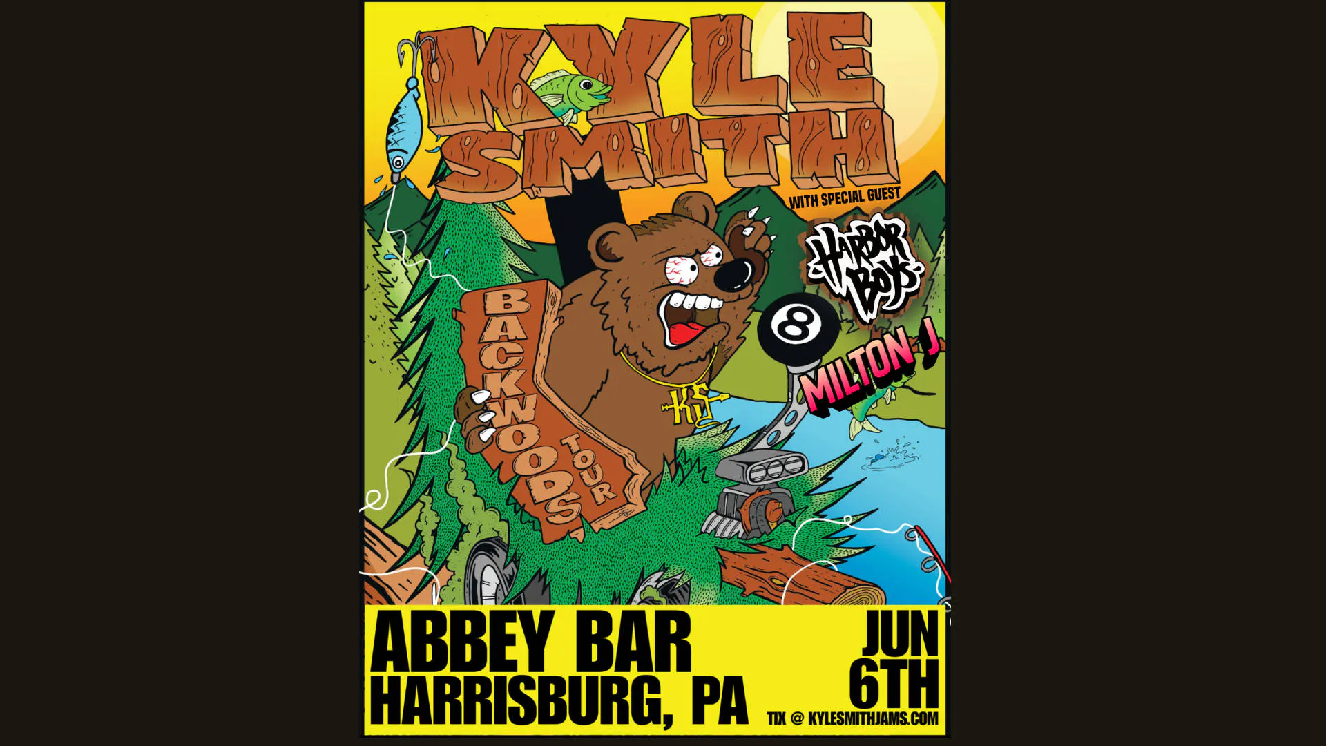 Kyle Smith at The Abbey Bar | Harrisburg PA event banner