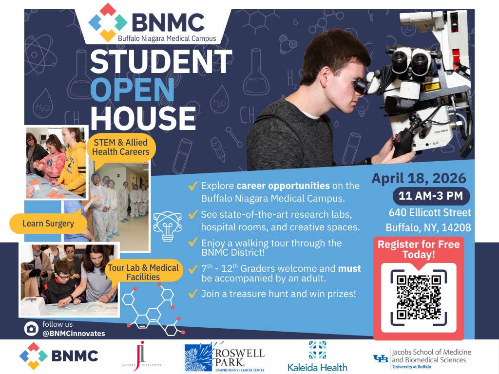 BNMC Student Open House event banner