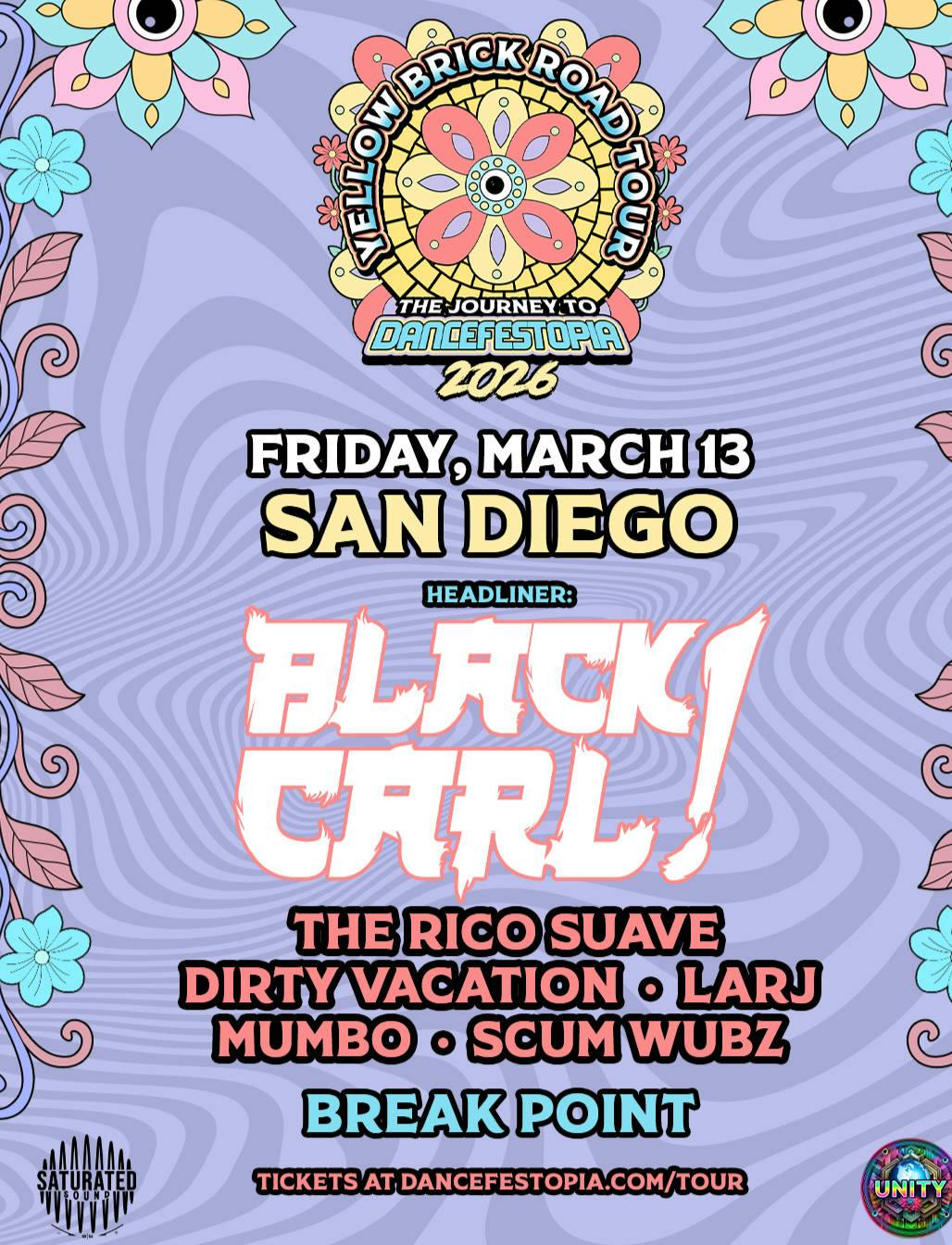DFT YBR: San Diego f/ BLACK CARL! event banner
