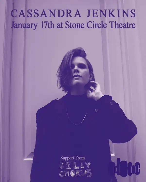 Cassandra Jenkins, Belly Chorus event banner