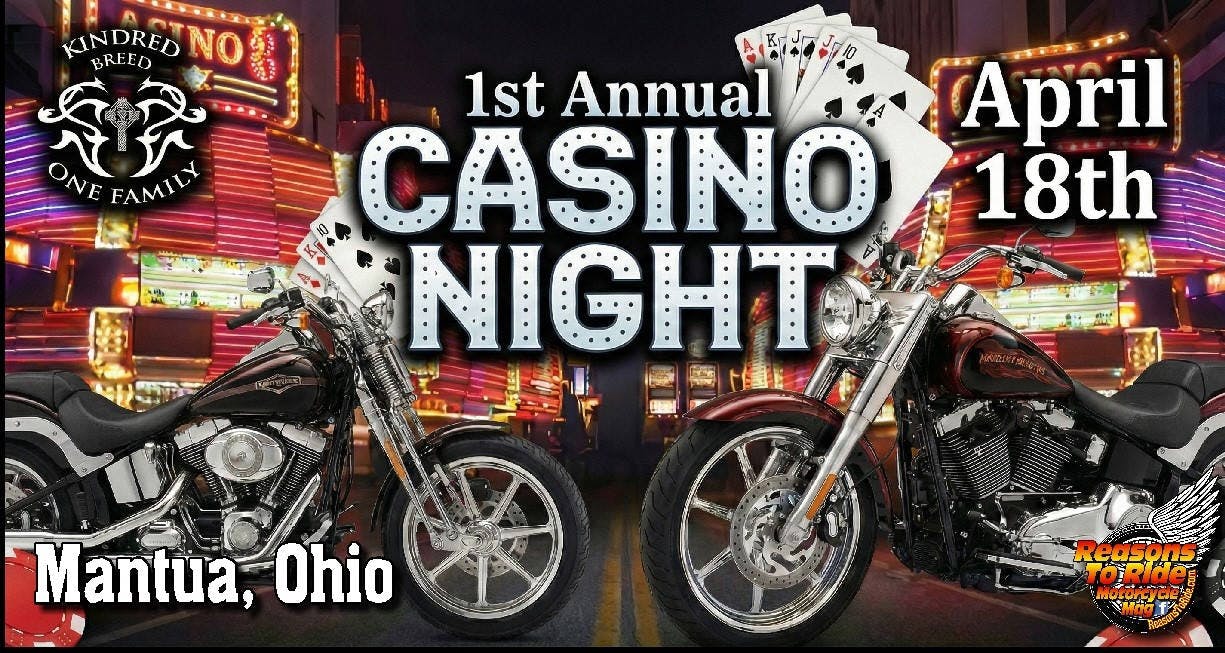Kindred Breed 1st Annual Casino Night event banner