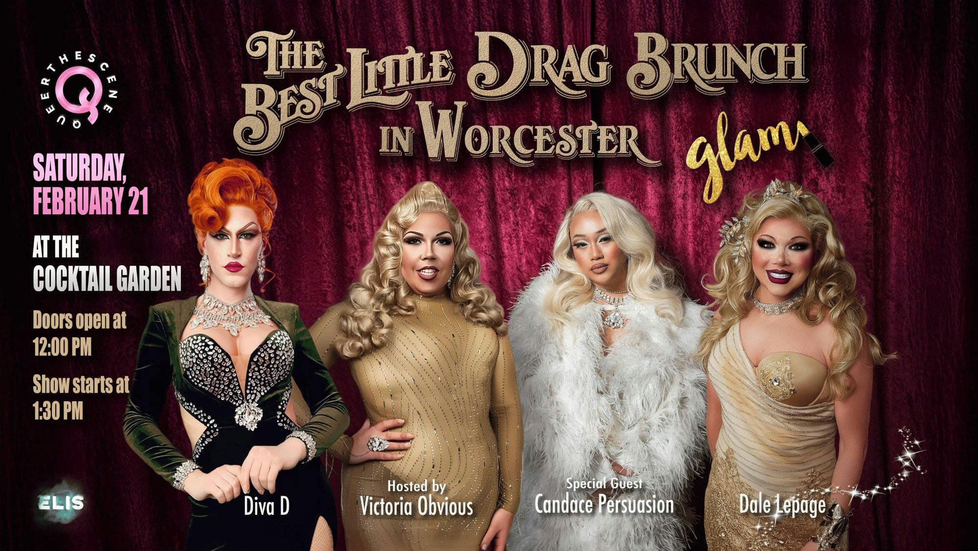The Best Little Drag Brunch in Worcester event banner