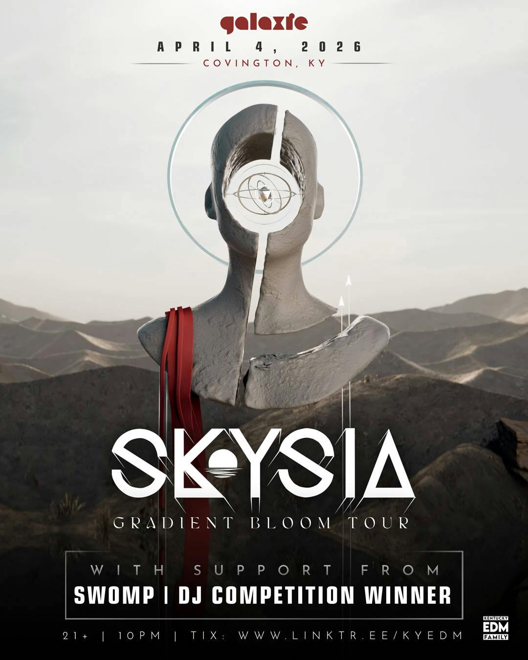 Skysia: The Gradient Bloom Tour w/ SWOMP at Galaxie - Covington event banner