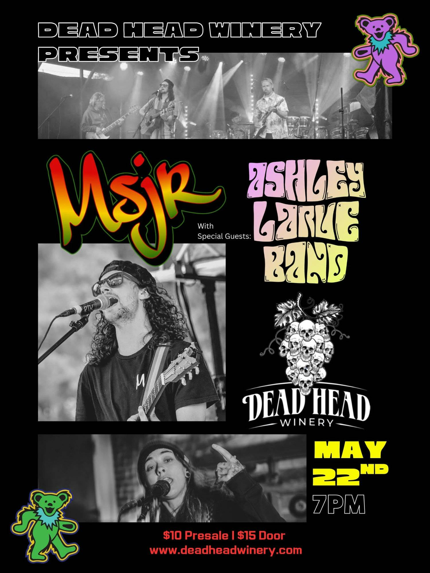 MSJR wsg Ashley LaRue Band event banner
