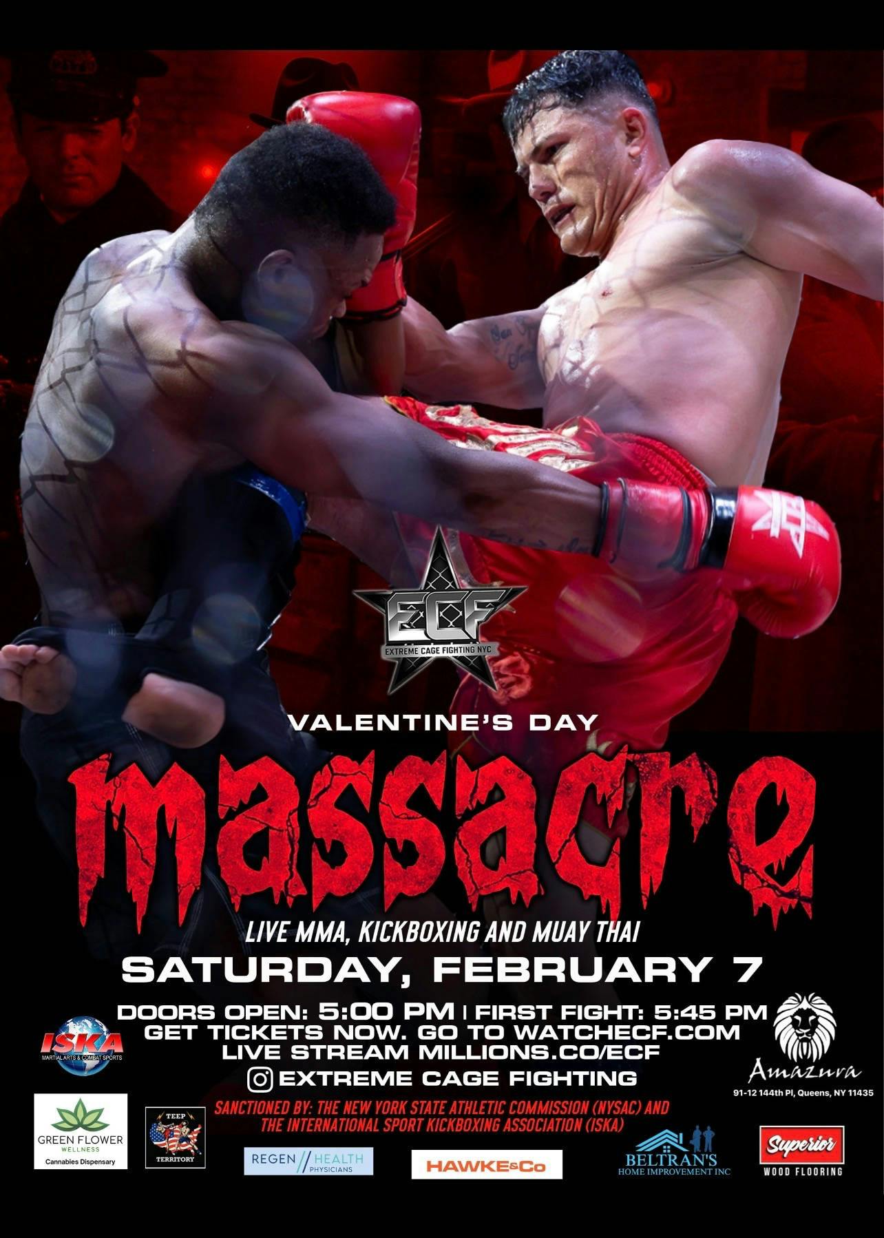 ECF Valentine’s Day Massacre event banner