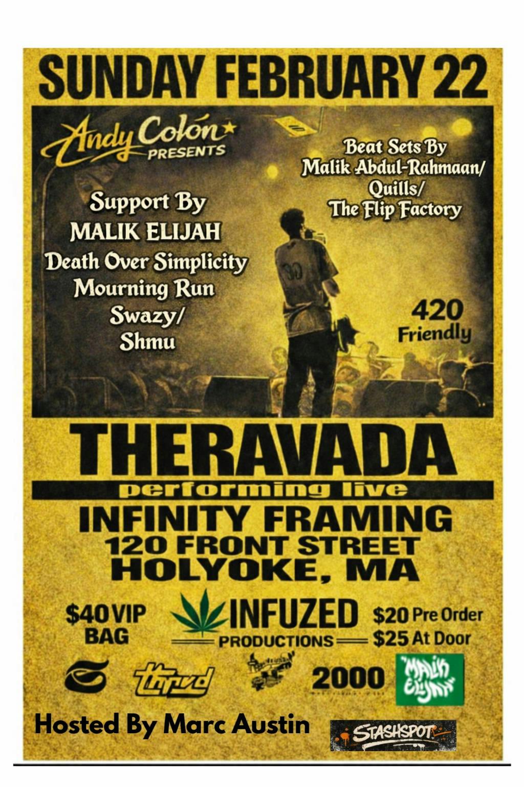 THERAVADA In Holyoke event banner