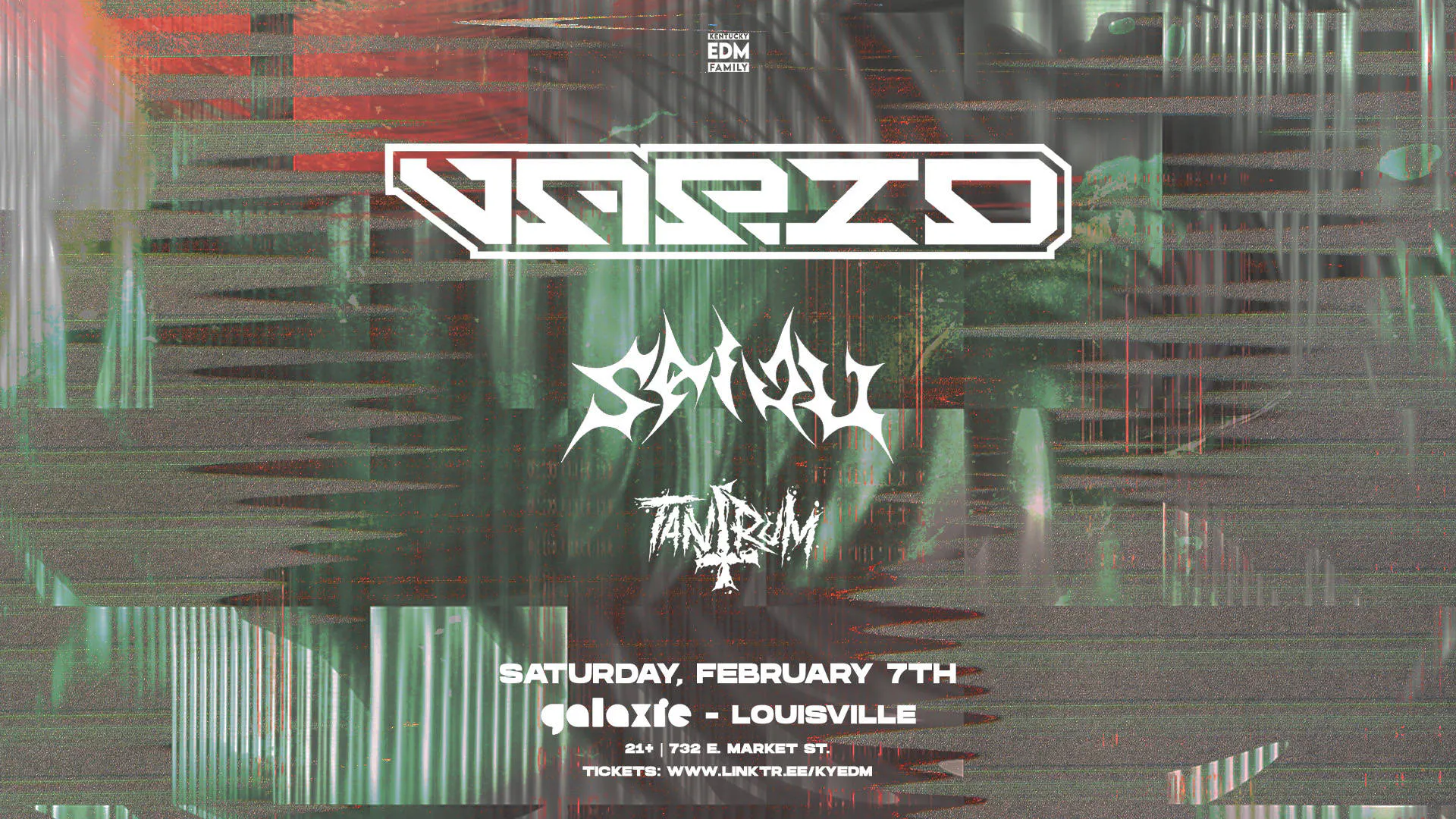 Vapid w/ Saiju & Tantrum at Galaxie - Louisville event banner