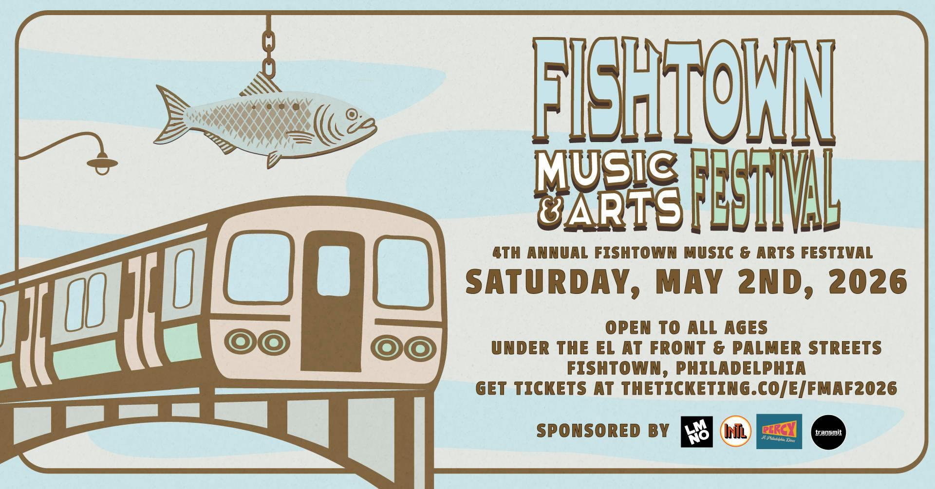 Fishtown Music & Arts Festival event banner