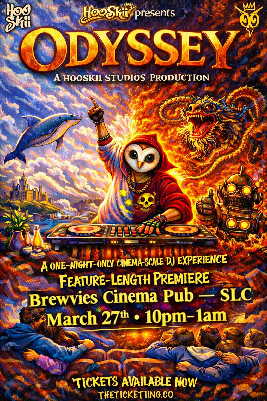ODYSSEY: A Hooskii Studios Production event banner