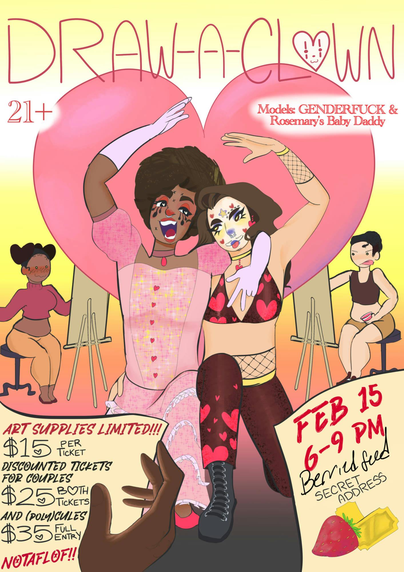 Draw A Clown! event banner