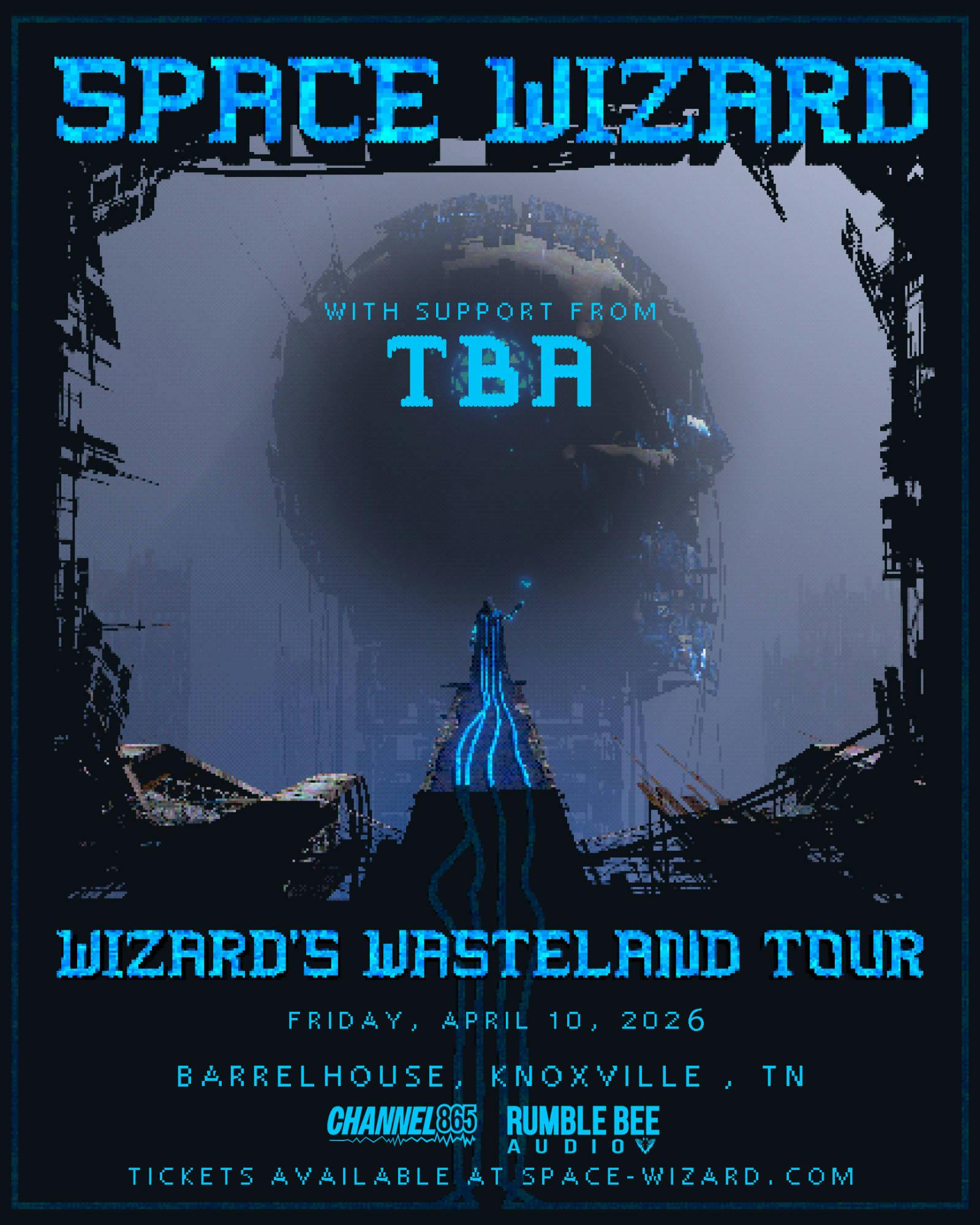 Space Wizard's Wizard Wasteland Tour at Barrelhouse Knoxville event banner