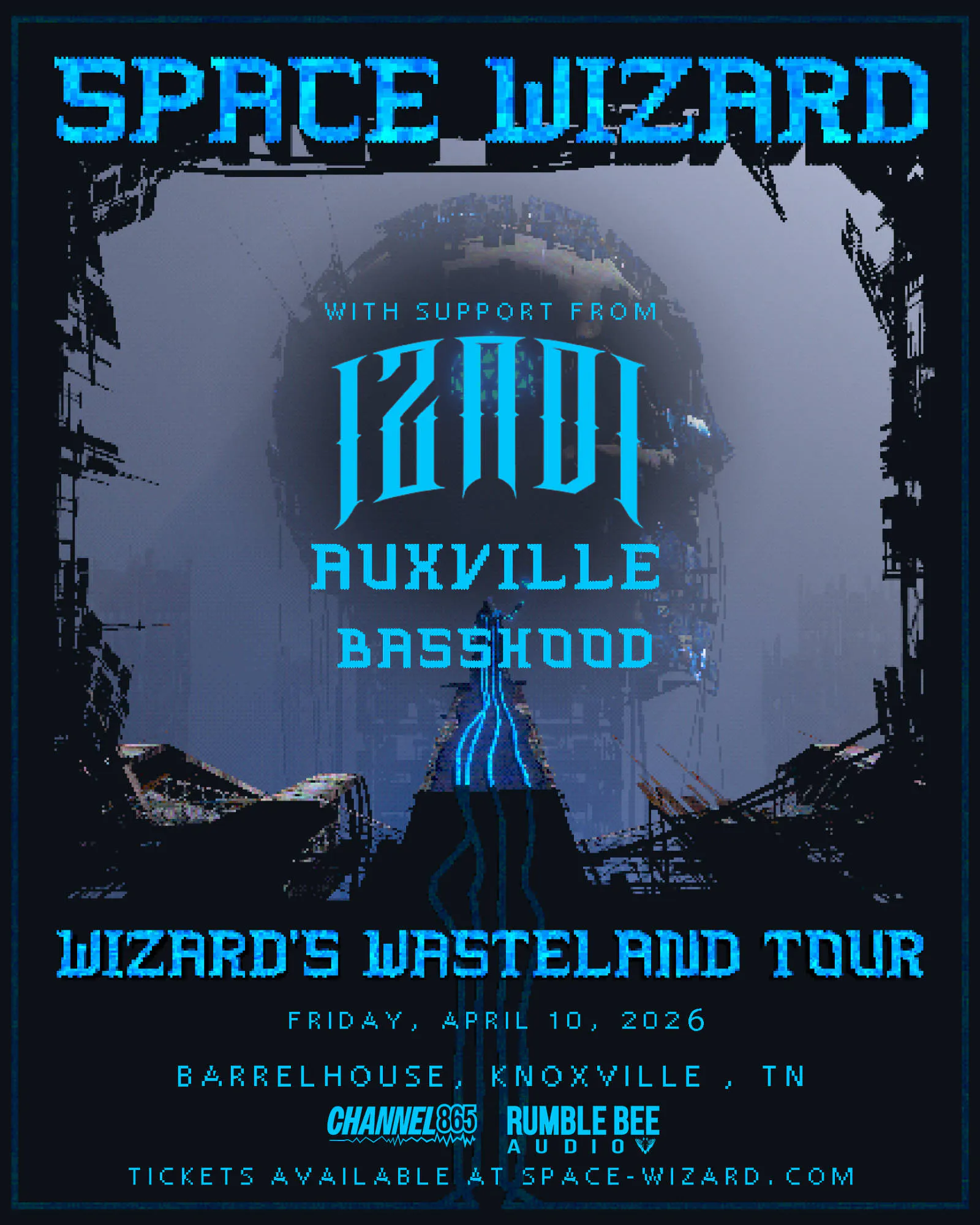 Space Wizard's Wizard Wasteland Tour at Barrelhouse Knoxville event banner
